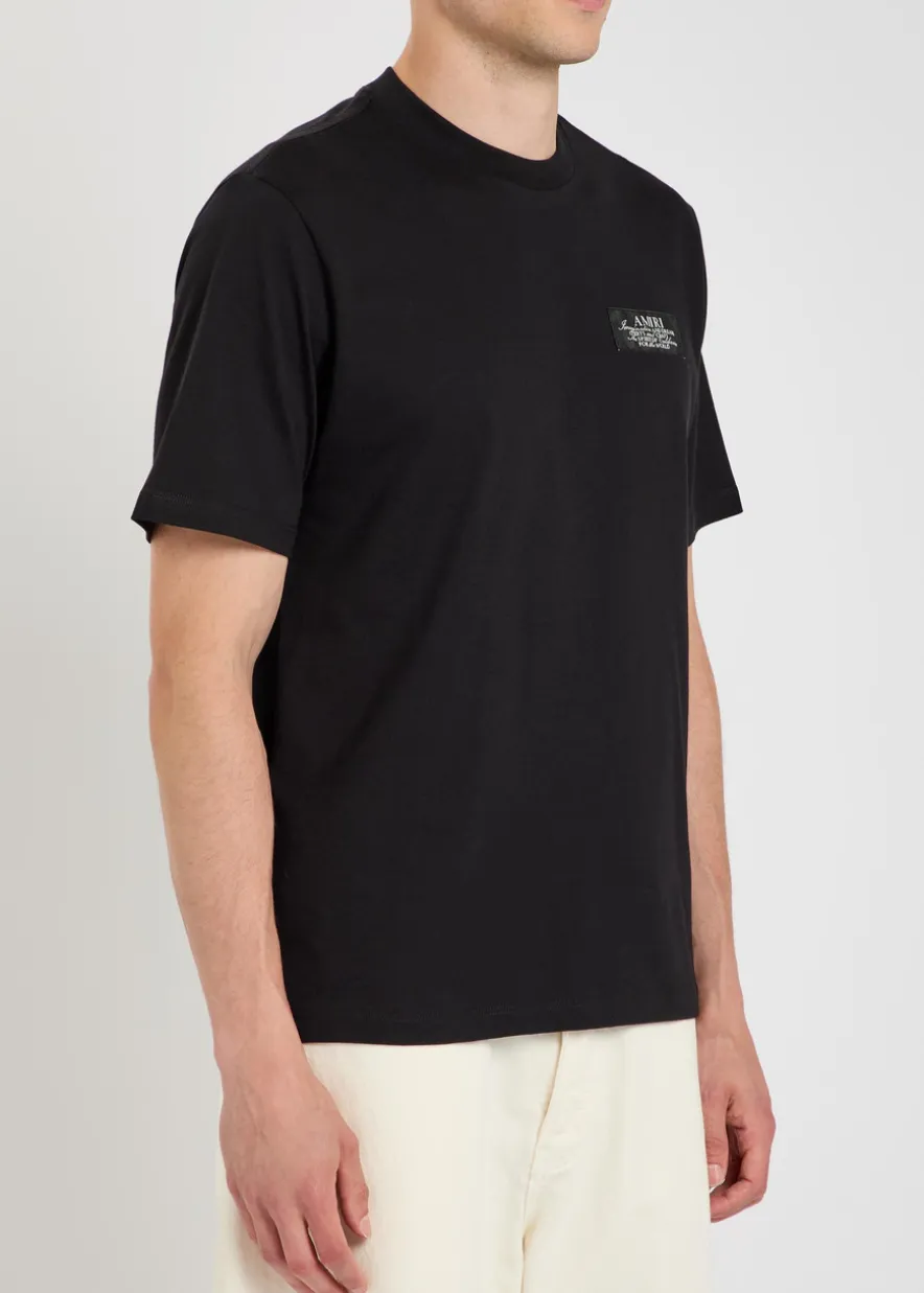 Spirit logo-appliquéd cotton T-shirt