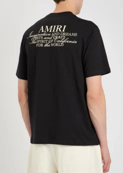 Spirit logo-appliquéd cotton T-shirt