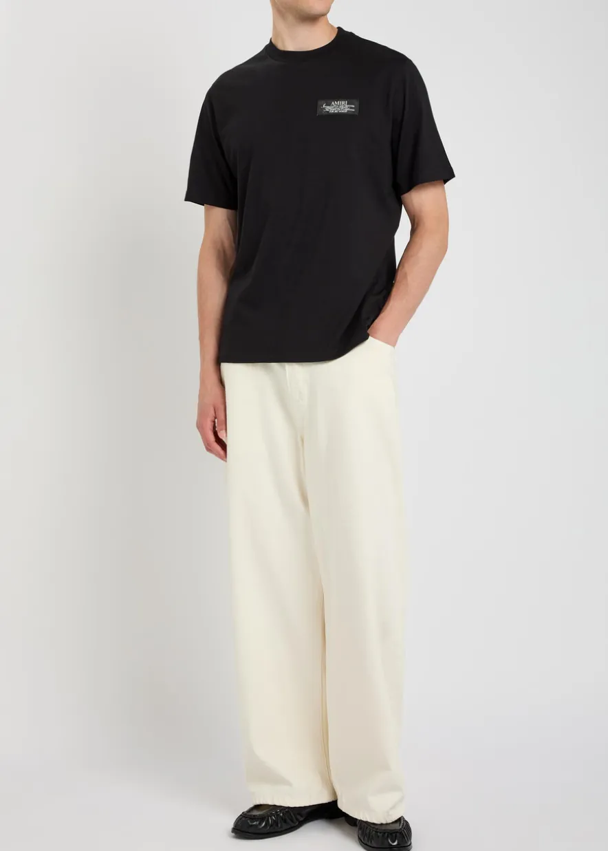 Spirit logo-appliquéd cotton T-shirt