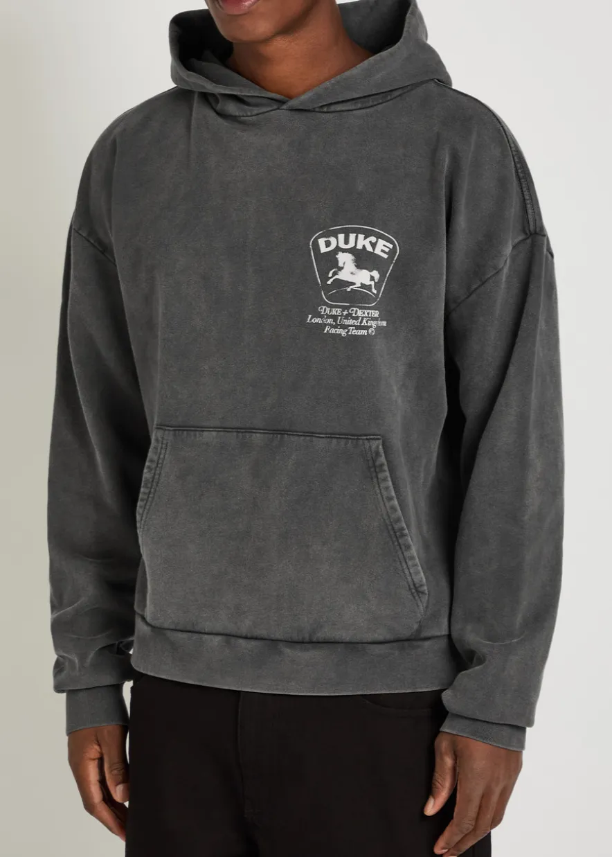 Sponsors printed cotton sweatshirt