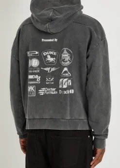 Sponsors printed cotton sweatshirt