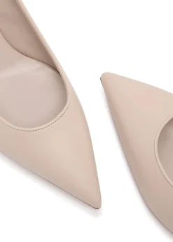 Sporty Kate 55 leather slingback pumps