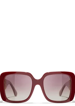 Square-frame sunglasses