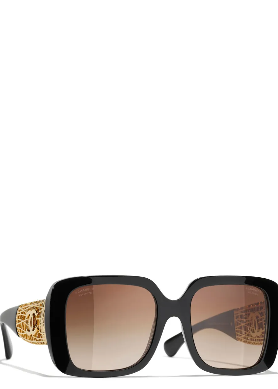 Square-frame sunglasses