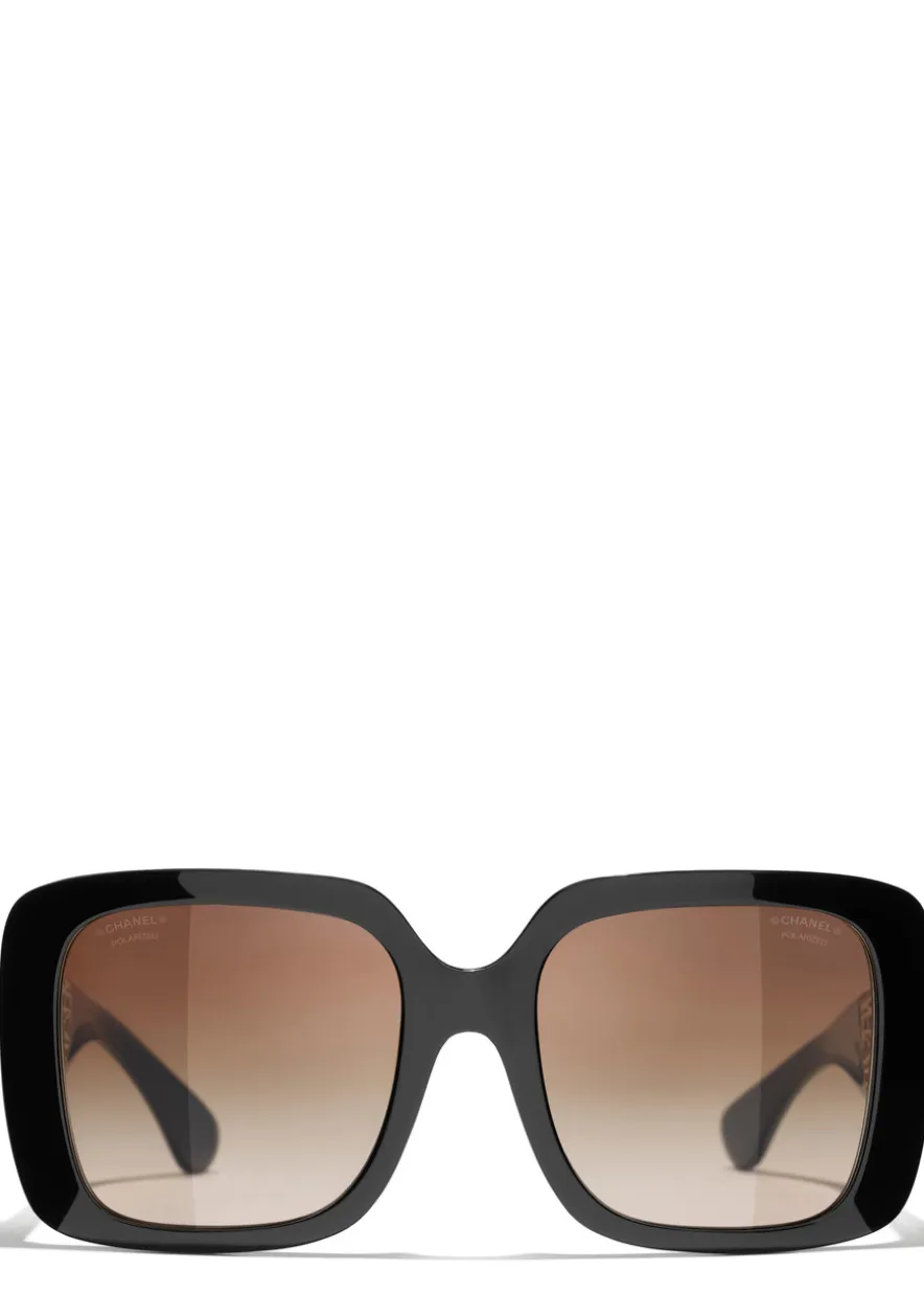 Square-frame sunglasses