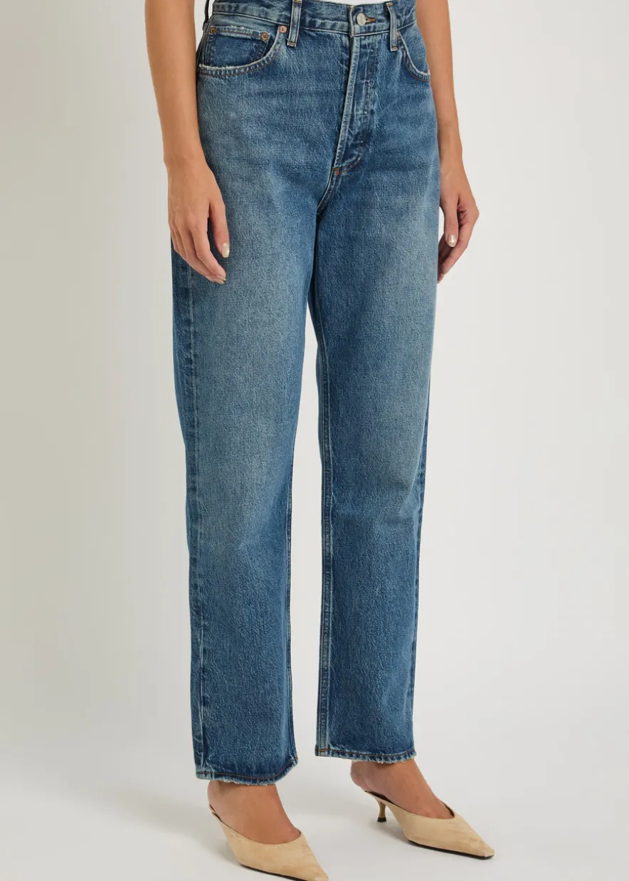 90s straight-leg jeans