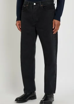 90s straight-leg jeans