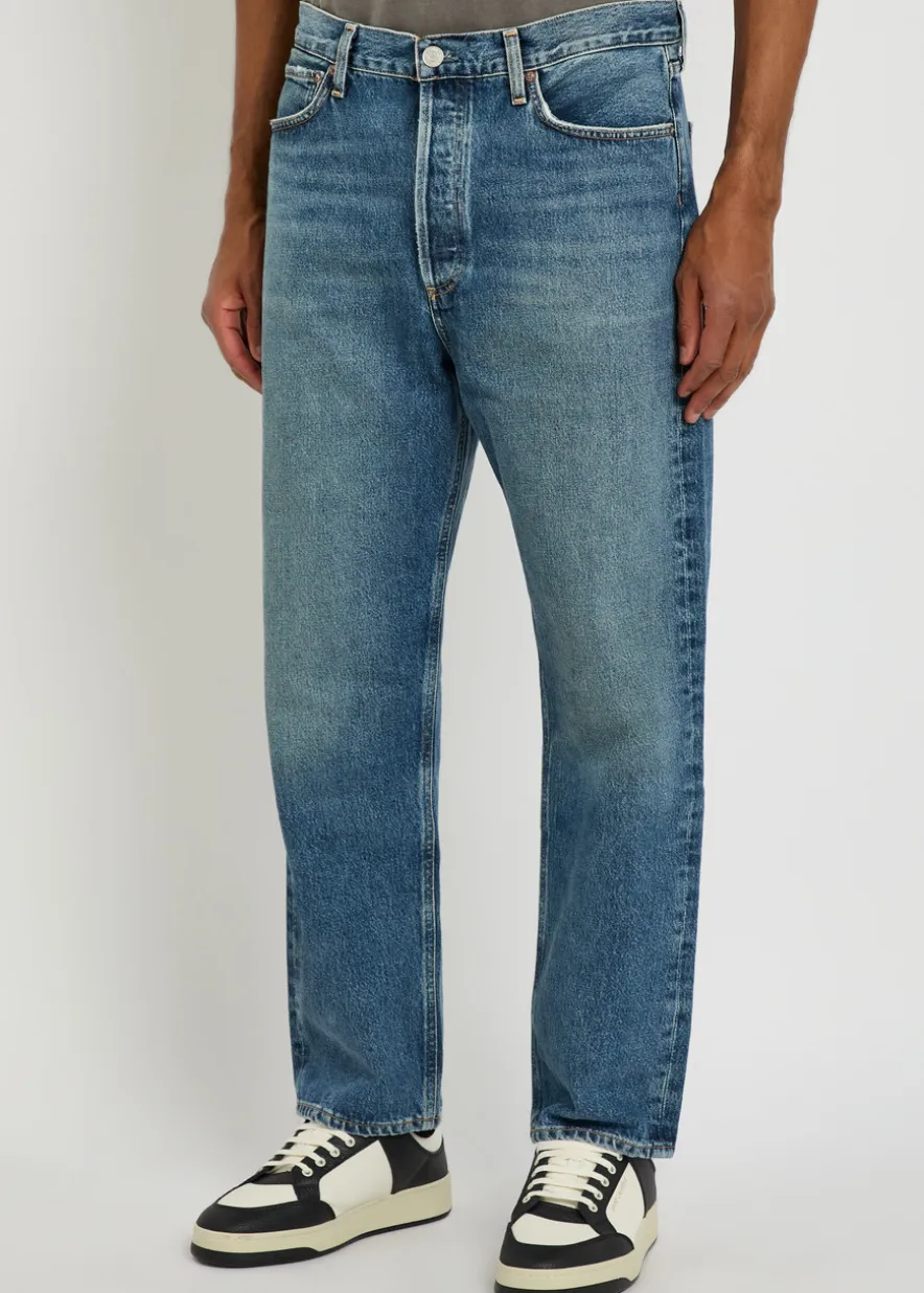 90s straight-leg jeans