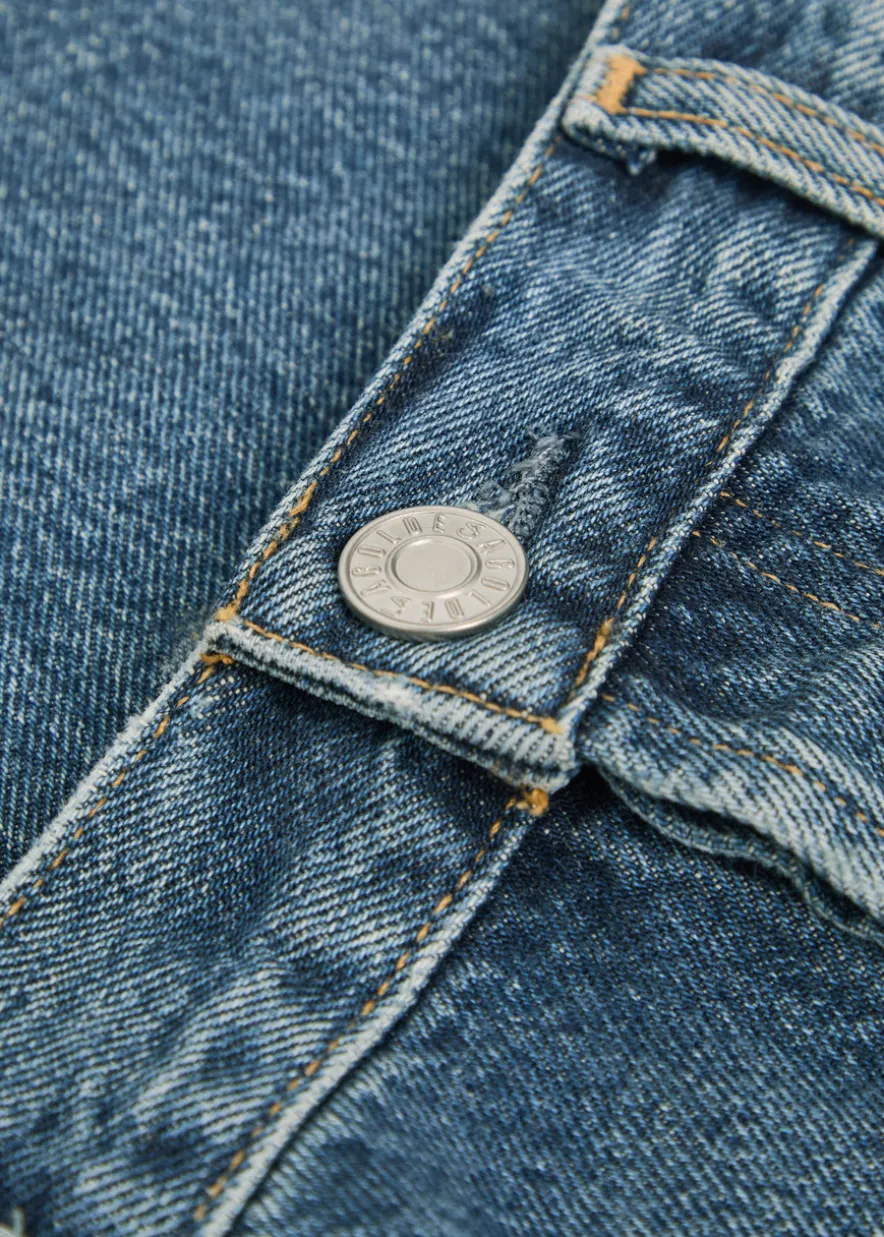 90s straight-leg jeans