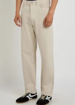90s straight-leg jeans