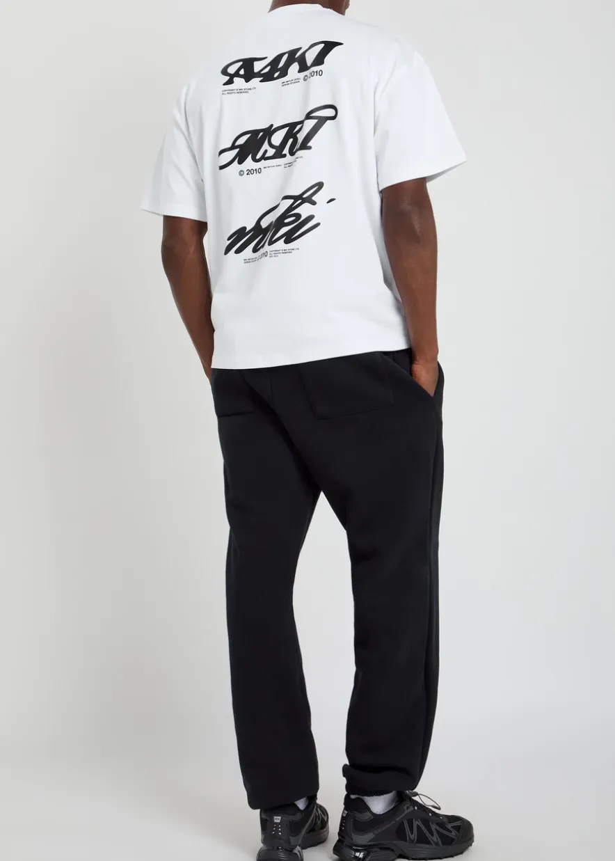 Stack printed cotton T-shirt