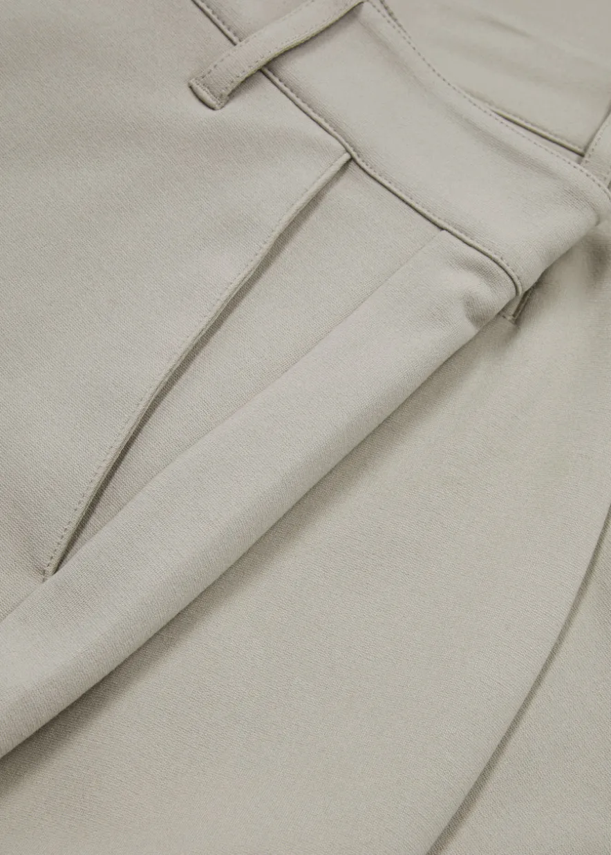 Stafford slim-leg stretch-jersey trousers