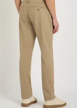 Stafford slim tapered-leg jersey trousers