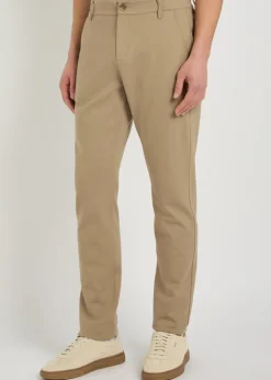 Stafford slim tapered-leg jersey trousers