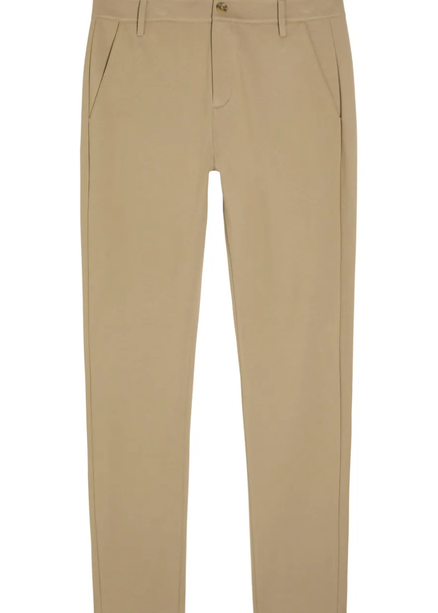 Stafford slim tapered-leg jersey trousers