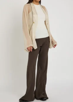 Stag panelled tulle jacket