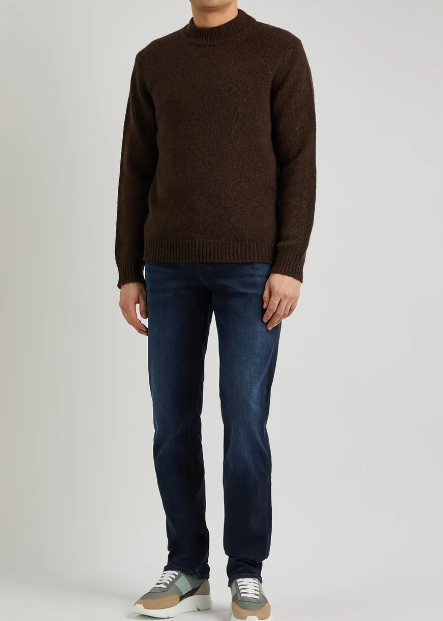 Standard Luxe Performance Eco straight-leg jeans
