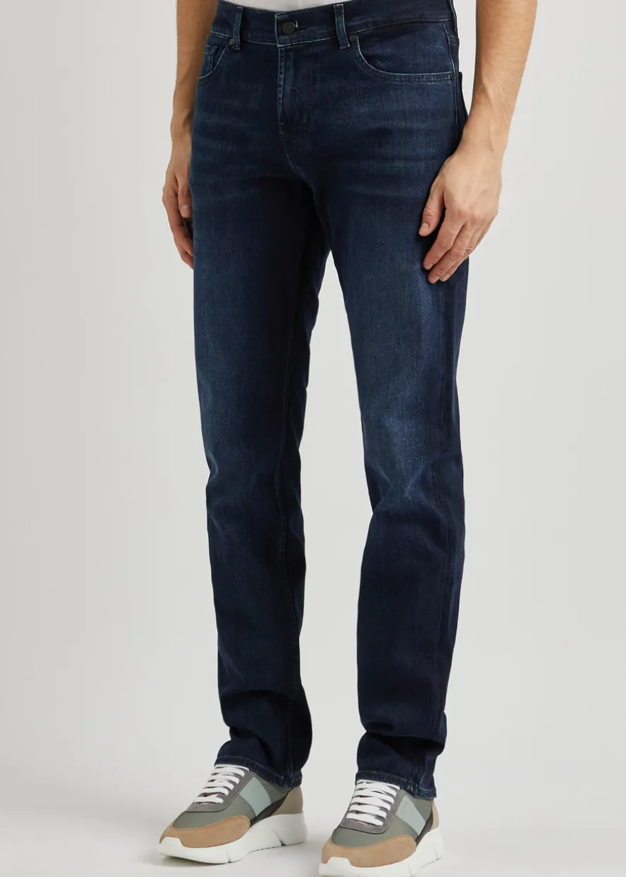 Standard Luxe Performance Eco straight-leg jeans