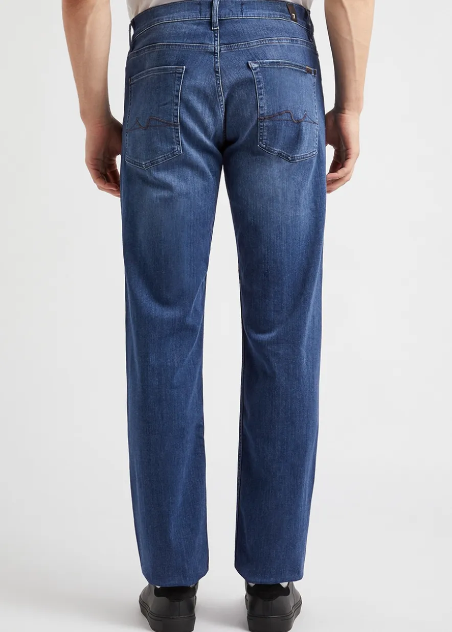 Standard Luxe Performance+ straight-leg jeans