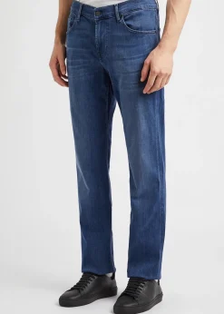 Standard Luxe Performance+ straight-leg jeans