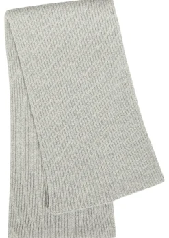 Stark melange cashmere and wool-blend scarf