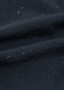 Starlight sequin-embellished cashmere scarf