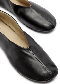 Stella leather ballet flats