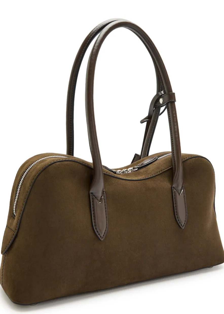 Stella Ryder medium faux suede shoulder bag