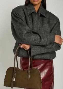 Stella Ryder medium faux suede shoulder bag