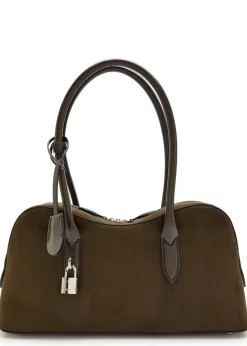 Stella Ryder medium faux suede shoulder bag