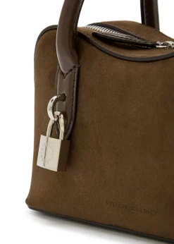 Stella Ryder small faux suede top handle bag
