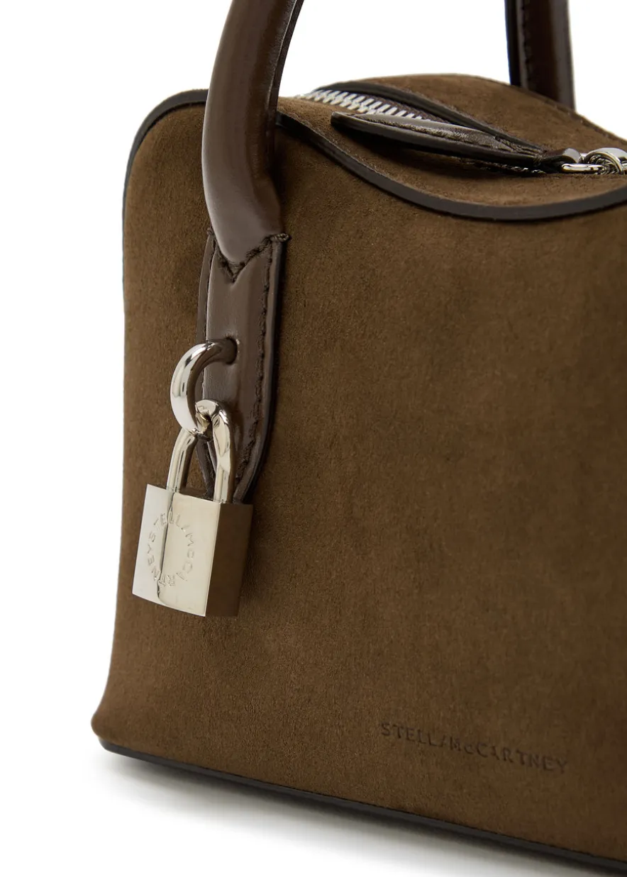 Stella Ryder small faux suede top handle bag