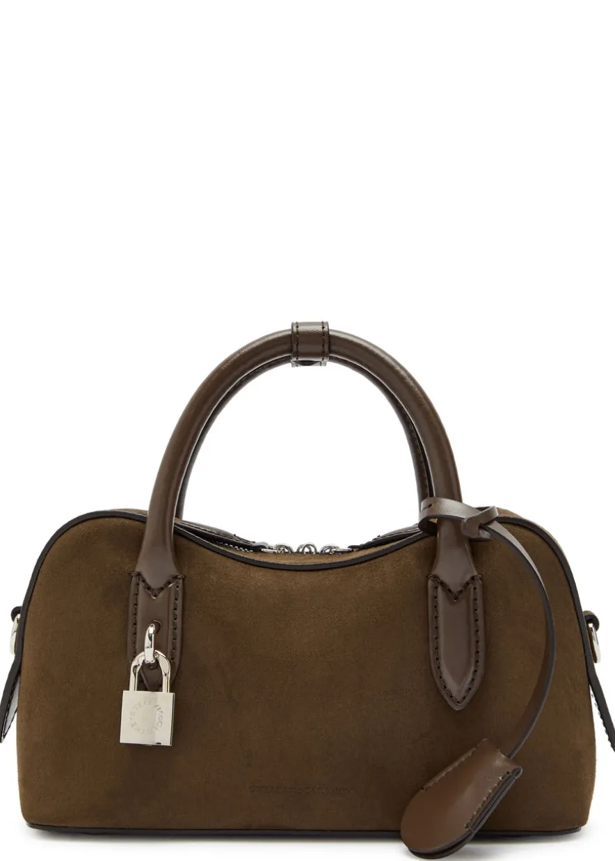Stella Ryder small faux suede top handle bag