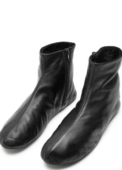 Stella shearling-lined leather ankle boots