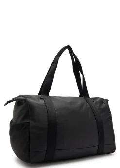 Stenson logo coated faux leather holdall