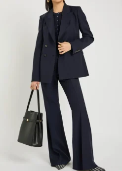 Stephanie double-breasted wool blazer