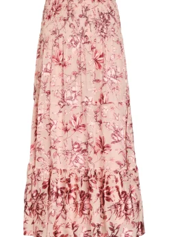 Stevie devoré chiffon maxi skirt