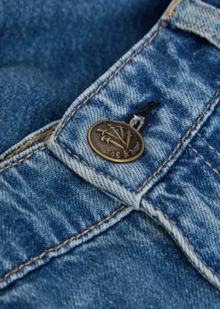 Stevie tapered-leg denim jeans