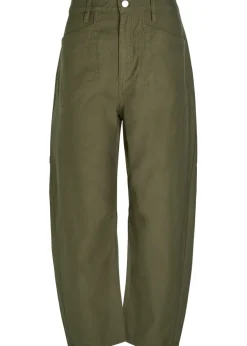 Stevie utility tapered-leg cotton trousers