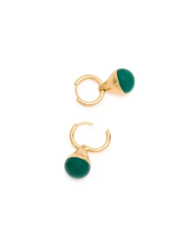 Stilla 14kt gold vermeil hoop earrings
