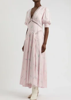 Still In Love floral-print maxi dress