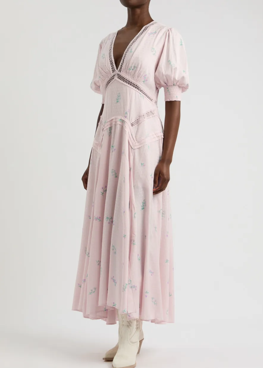 Still In Love floral-print maxi dress