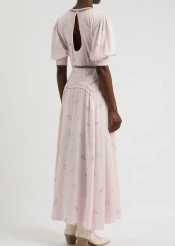 Still In Love floral-print maxi dress