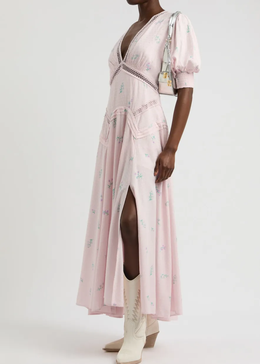 Still In Love floral-print maxi dress