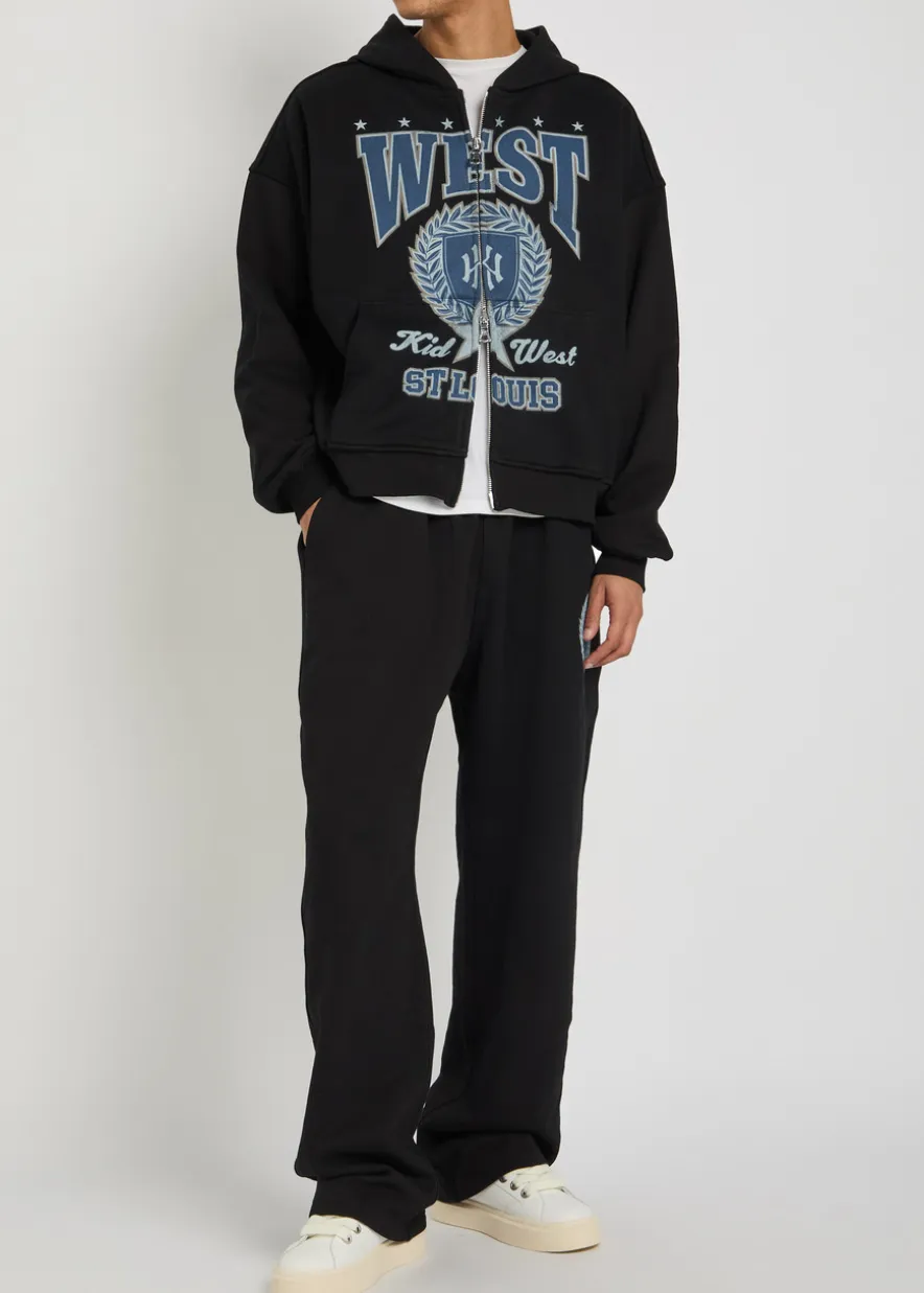 St Louis hooded cotton sweatshirt