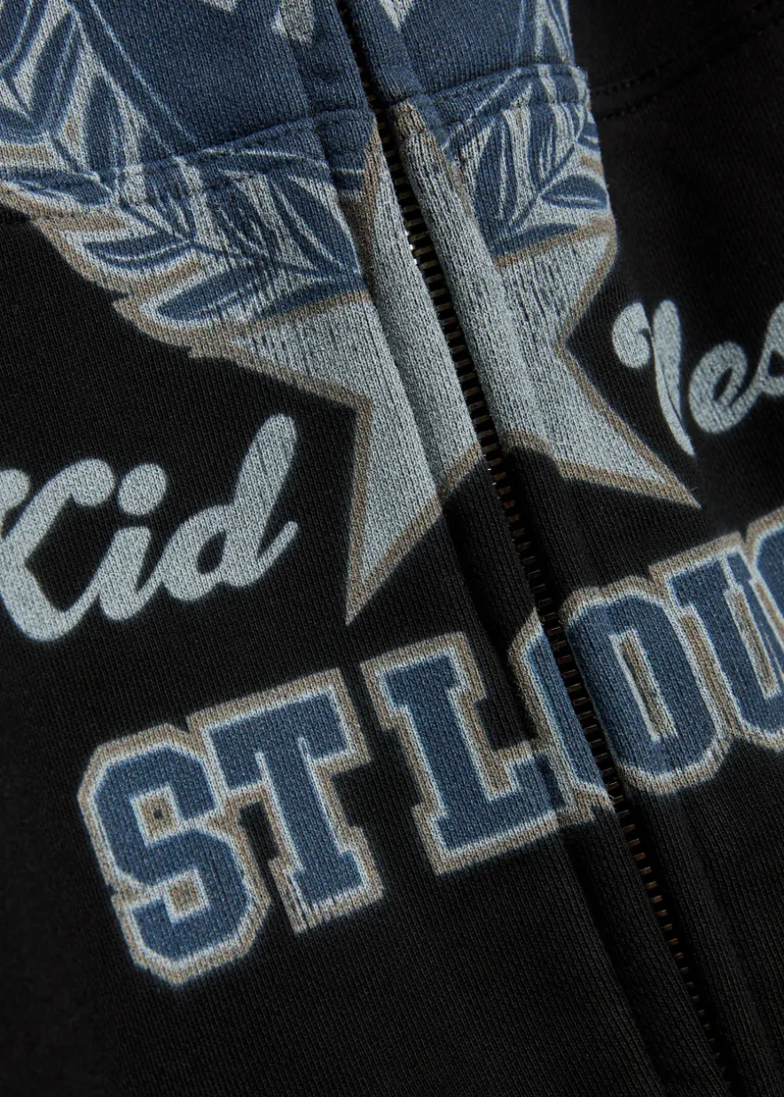 St Louis hooded cotton sweatshirt