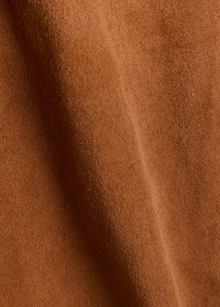 Stouls 05 stretch-suede T-shirt