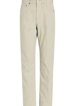 Straight-leg corduroy trousers