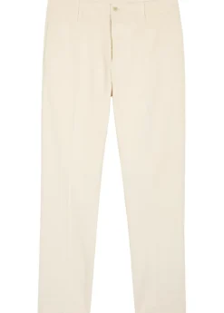 Straight-leg corduroy trousers