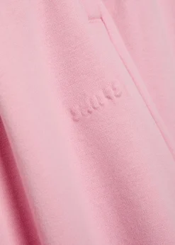 Straight-leg cotton-blend sweatpants